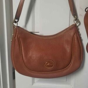 DOONEY AND Bourke brown leather shoulderbag